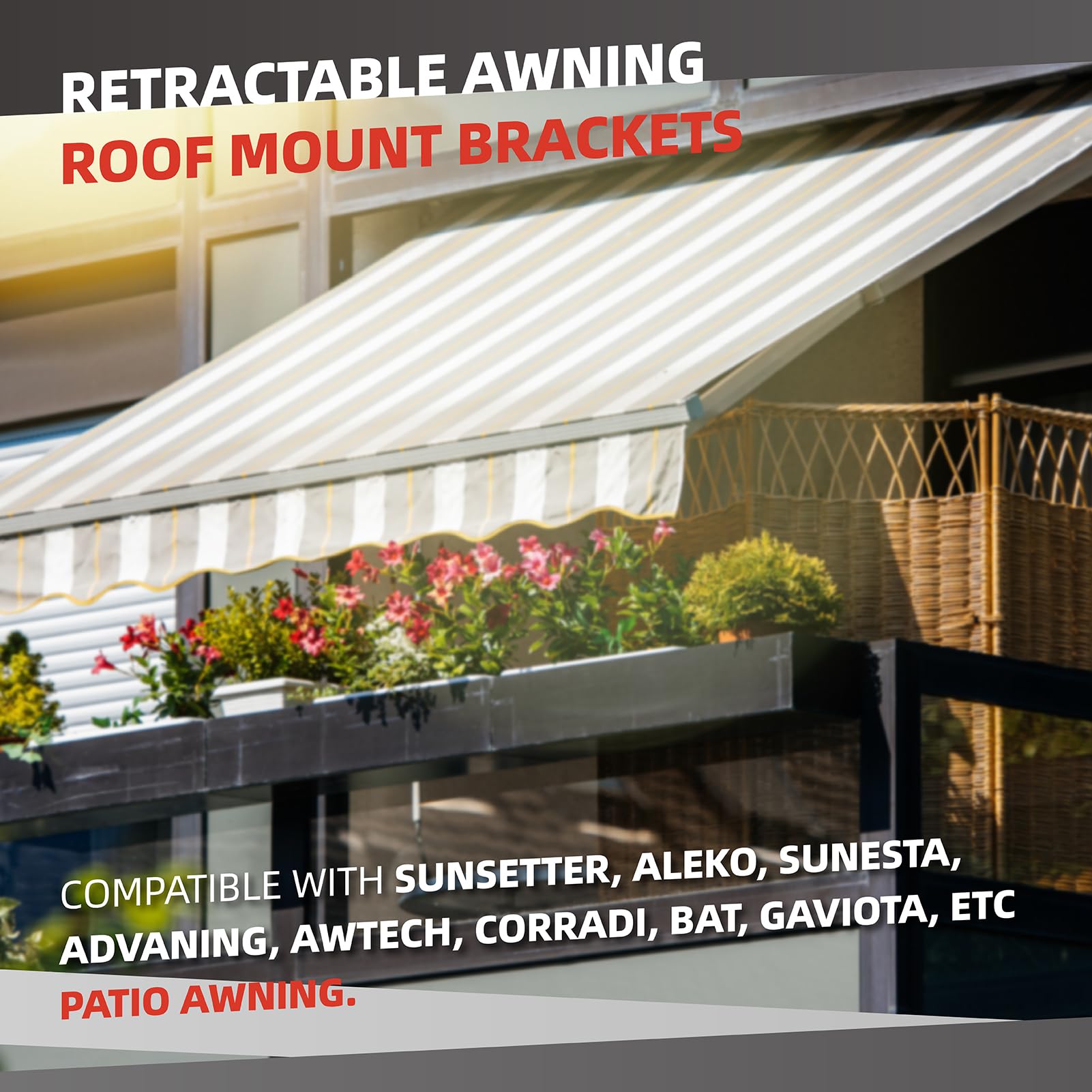 Soporte Universal para Montaje de Techo para Toldos - Imagen 7