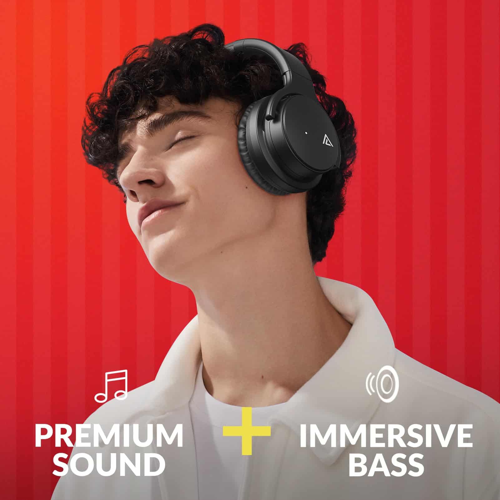 Audífonos con cancelación de ruido activa -Negro - Imagen 4