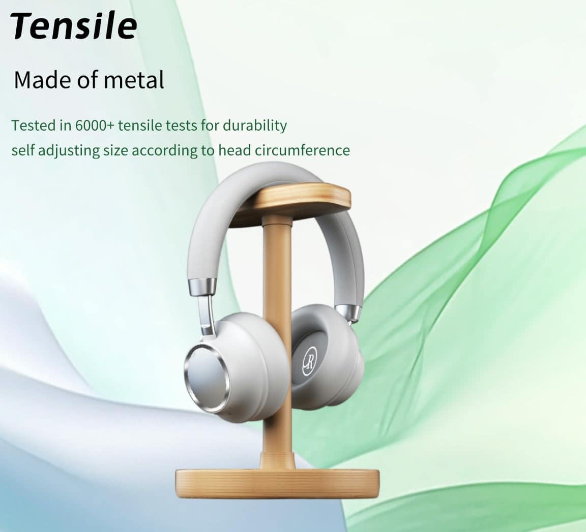 Auriculares Bluetooth Over Ear YUSONIC, Cancelación Activa - Imagen 4