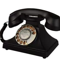 Teléfono Fijo Retro, Teléfono Antiguo con Cable, Teléfono