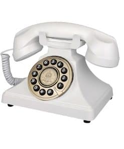 Teléfono Vintage con Cable, Teléfonos Fijos Retro para el