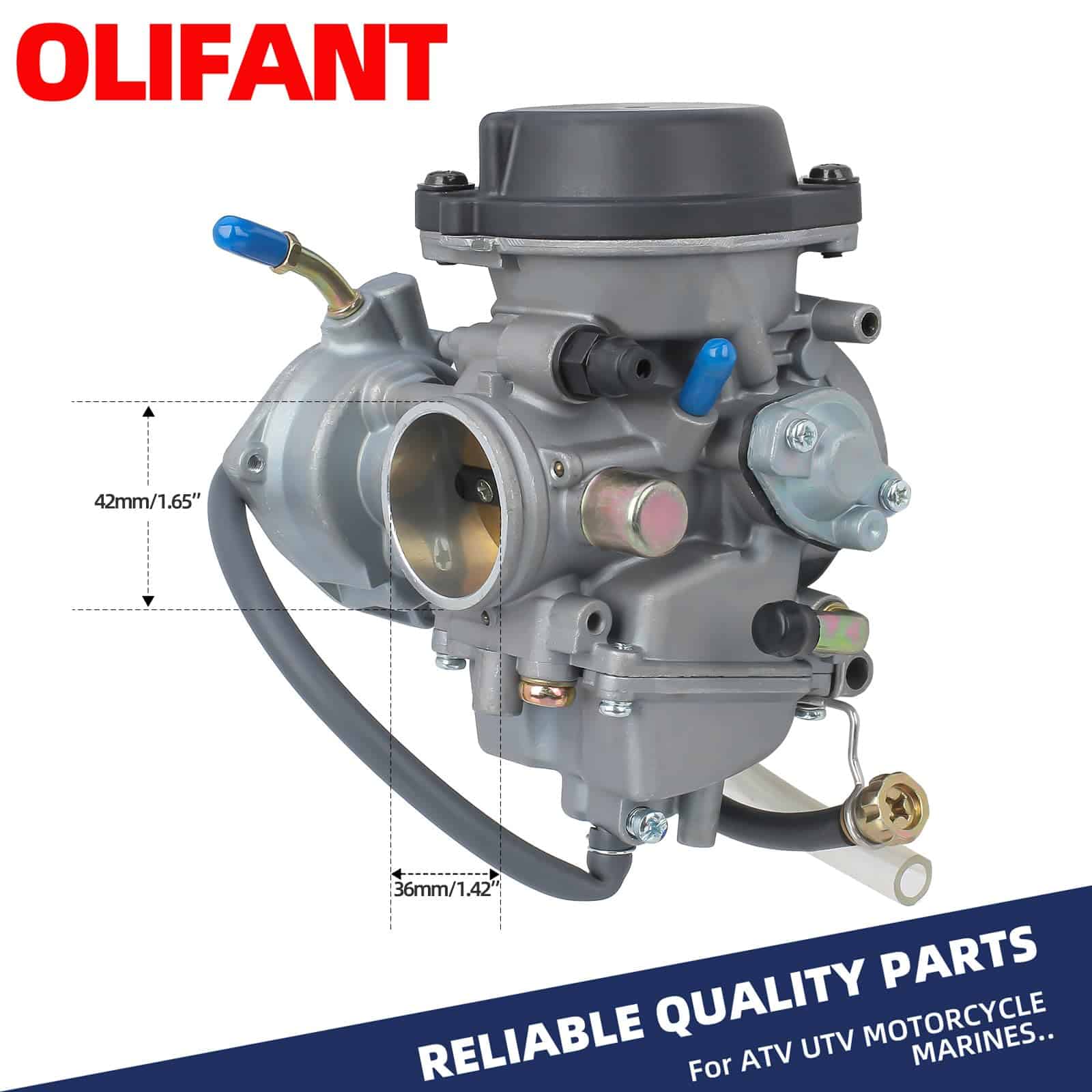 Carburador Para Yamaha Raptor 350 YFM350 2004-2013 - Imagen 4