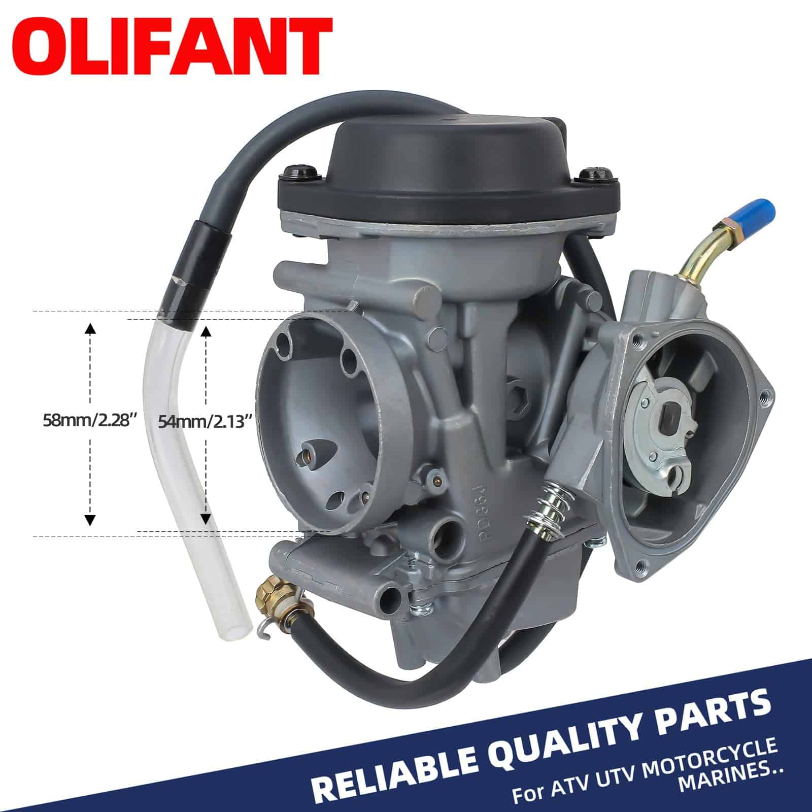 Carburador Para Yamaha Raptor 350 YFM350 2004-2013 - Imagen 5