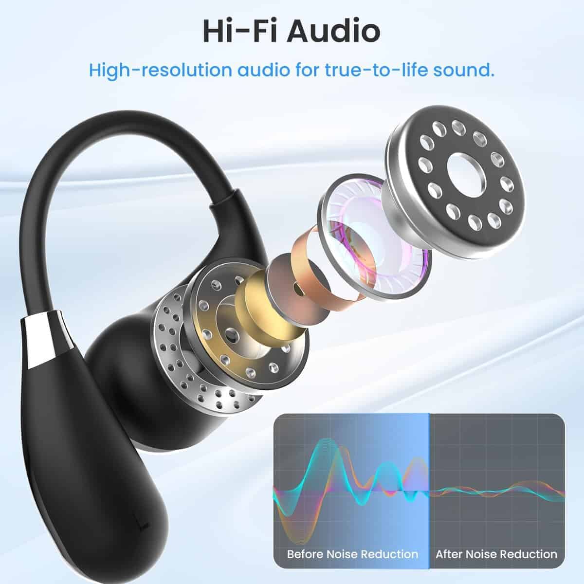 MINISO X33 Auriculares de Traducción AI inalámbricos - Imagen 6