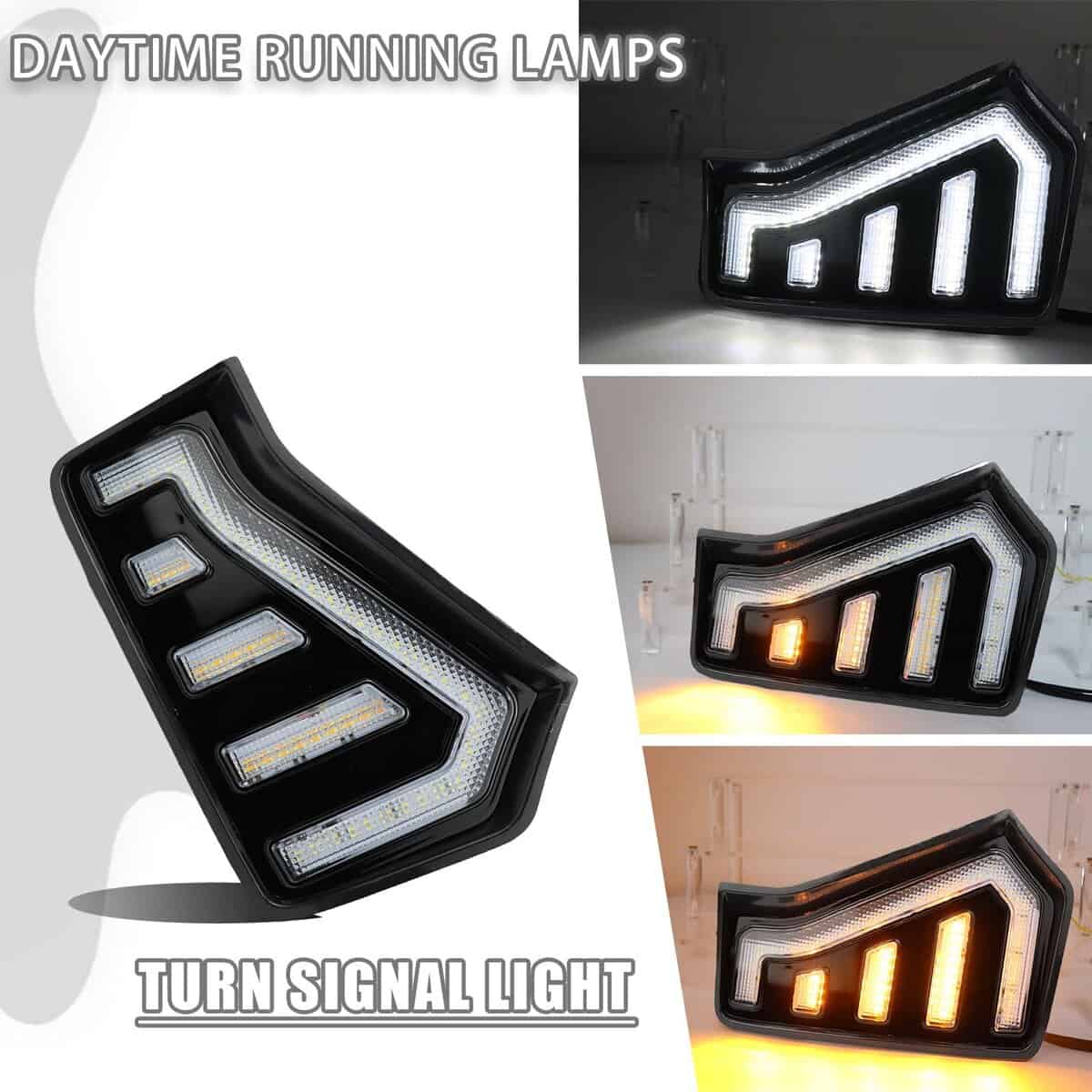 Kit de luces delanteras LED para faros, luces de señal de - Imagen 3