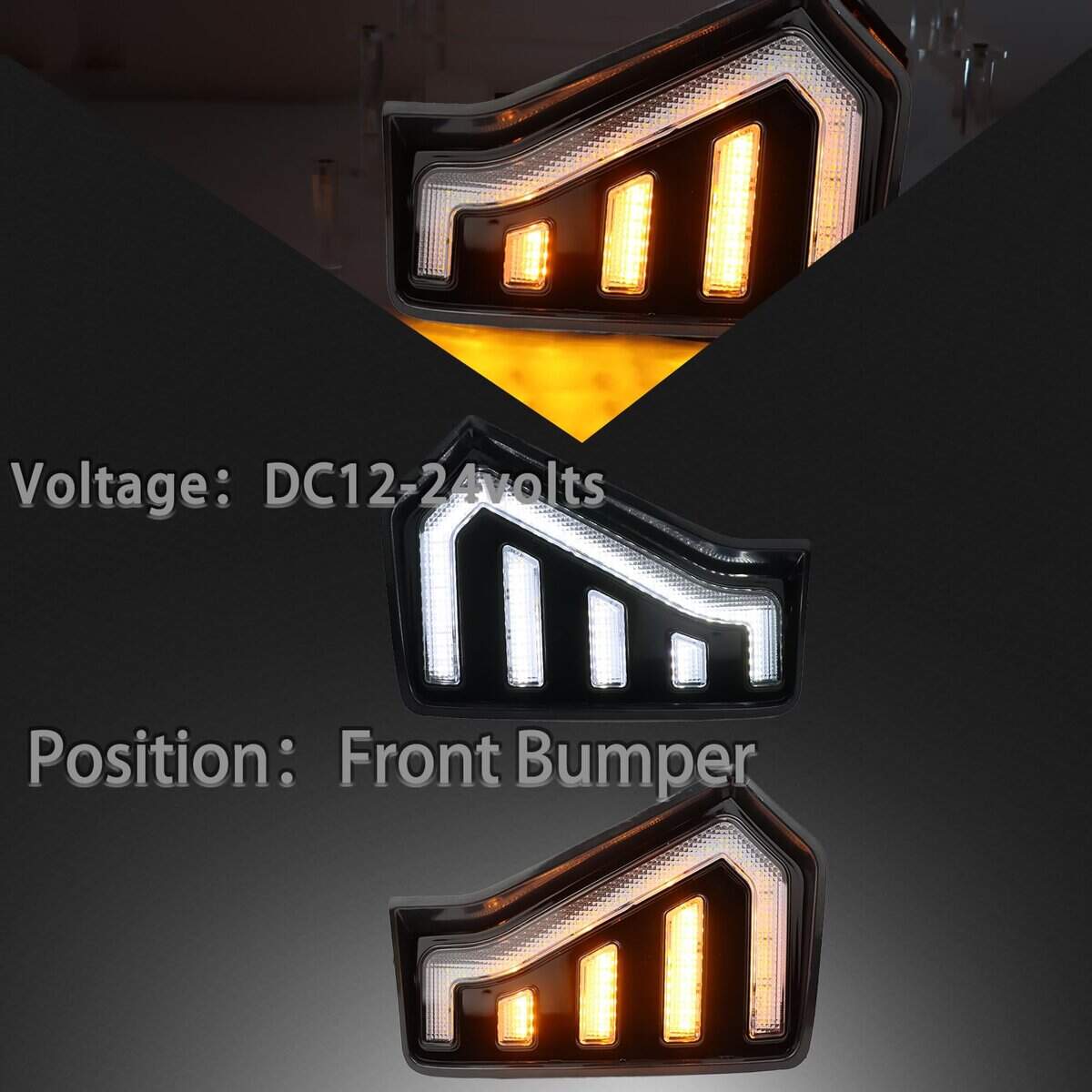 Kit de luces delanteras LED para faros, luces de señal de - Imagen 6