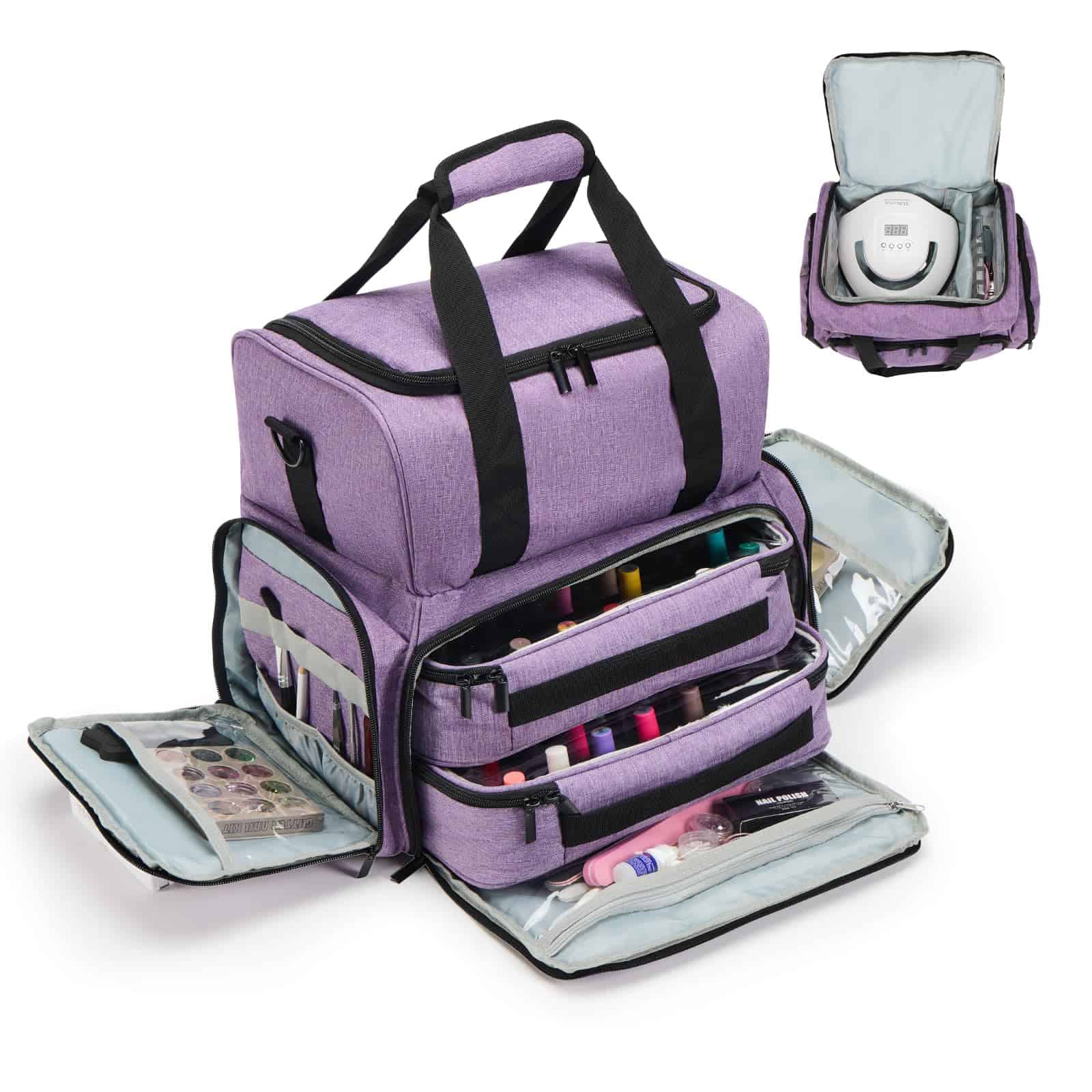 Estuche para Uñas SANDARK para 70 Botellas (15ml/0.5fl.oz)