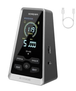Metronomo Digital SDREAM para Piano, Guitarra, Violín,