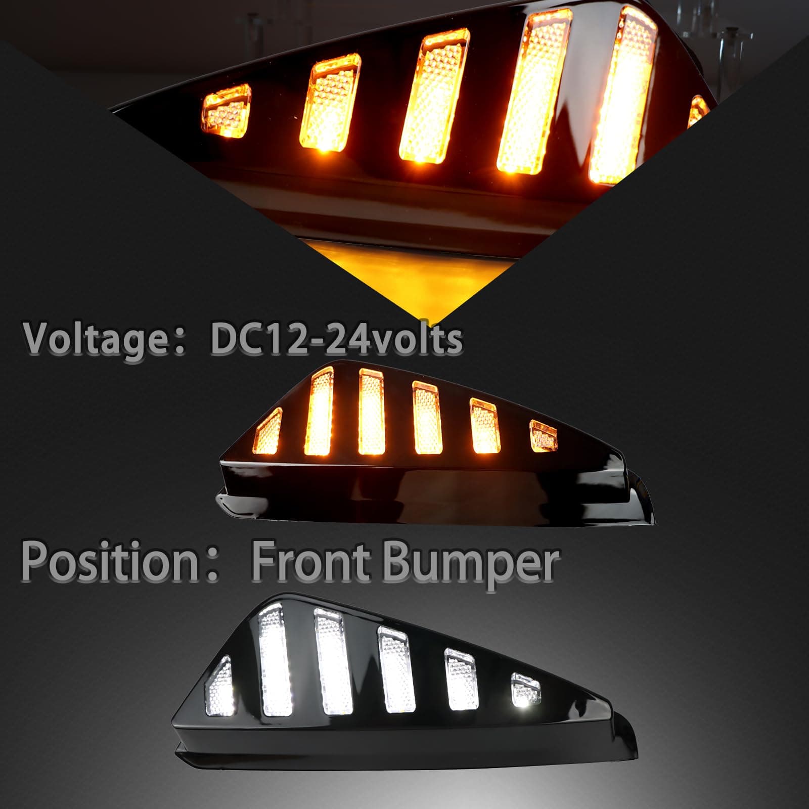 Luces de Niebla LED DRL para Parachoques Delantero con - Imagen 6