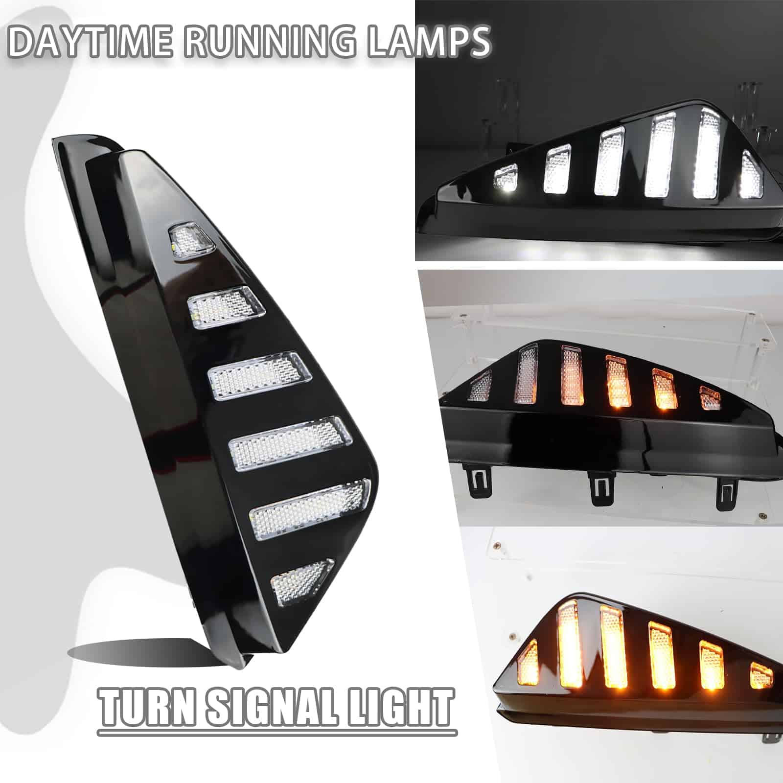 Luces de Niebla LED DRL para Parachoques Delantero con - Imagen 3