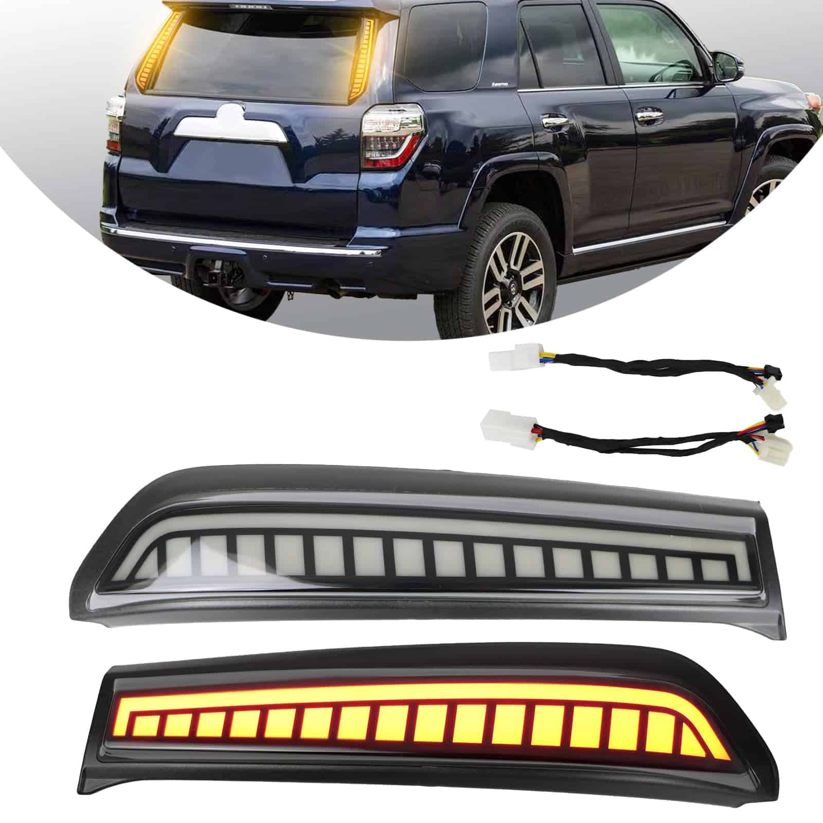 Luz trasera LED de columna de pilar de maletero trasero