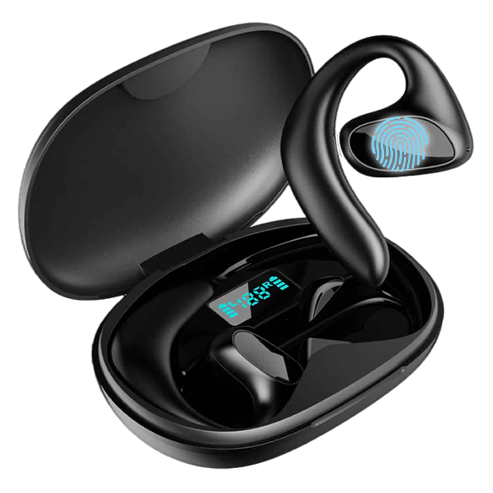 Auriculares Traductores de Idiomas, 3 en 1 -Negro