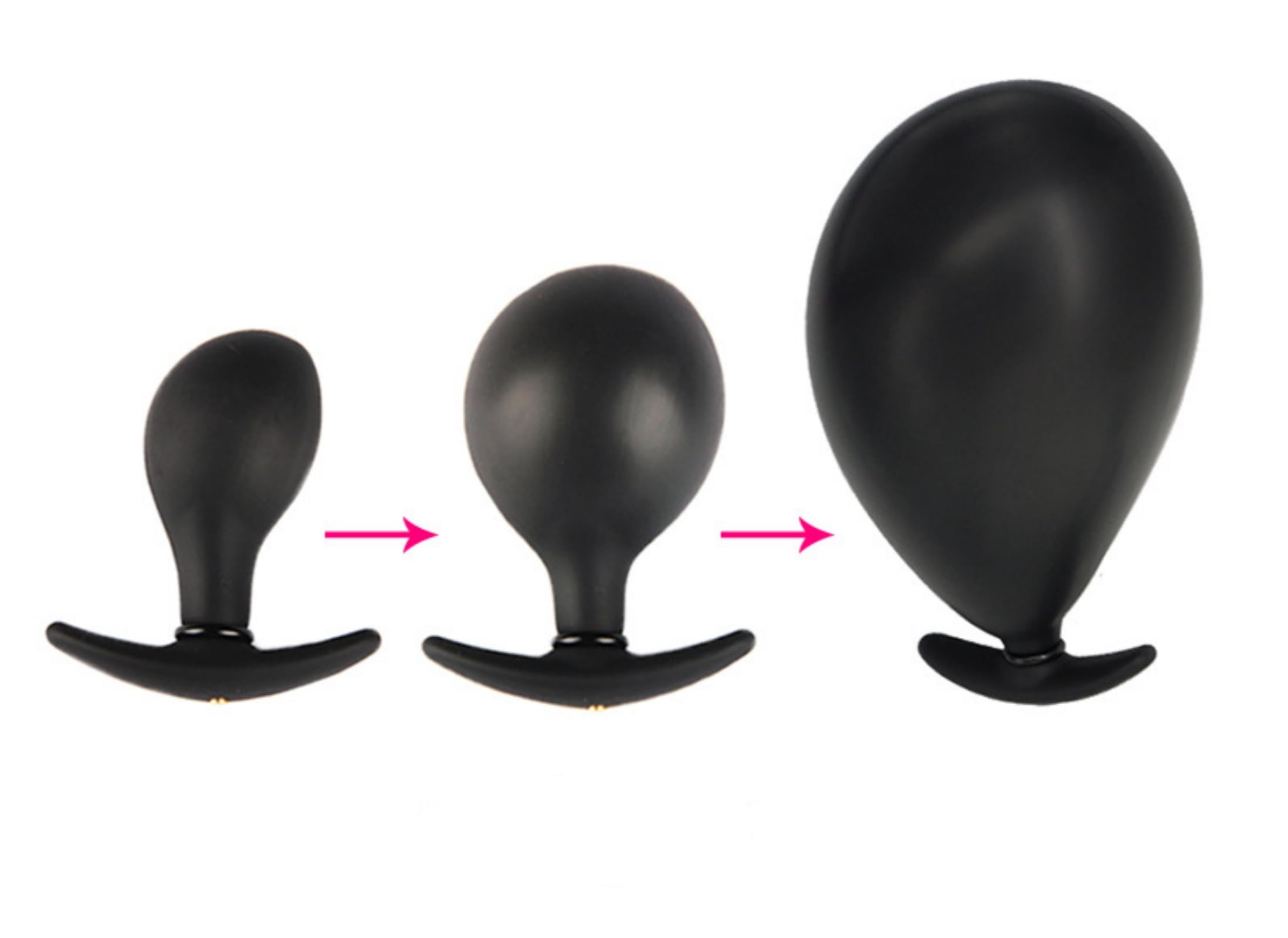 Accesorio Deportivo Inflable, Bola de Silicona Suave para - Imagen 5