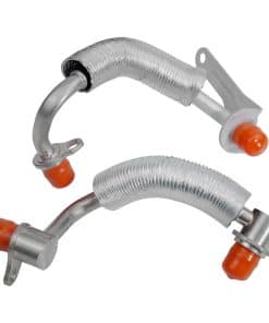 2PCS Tubo de Refrigerante Turbo 11538663516 11538663517