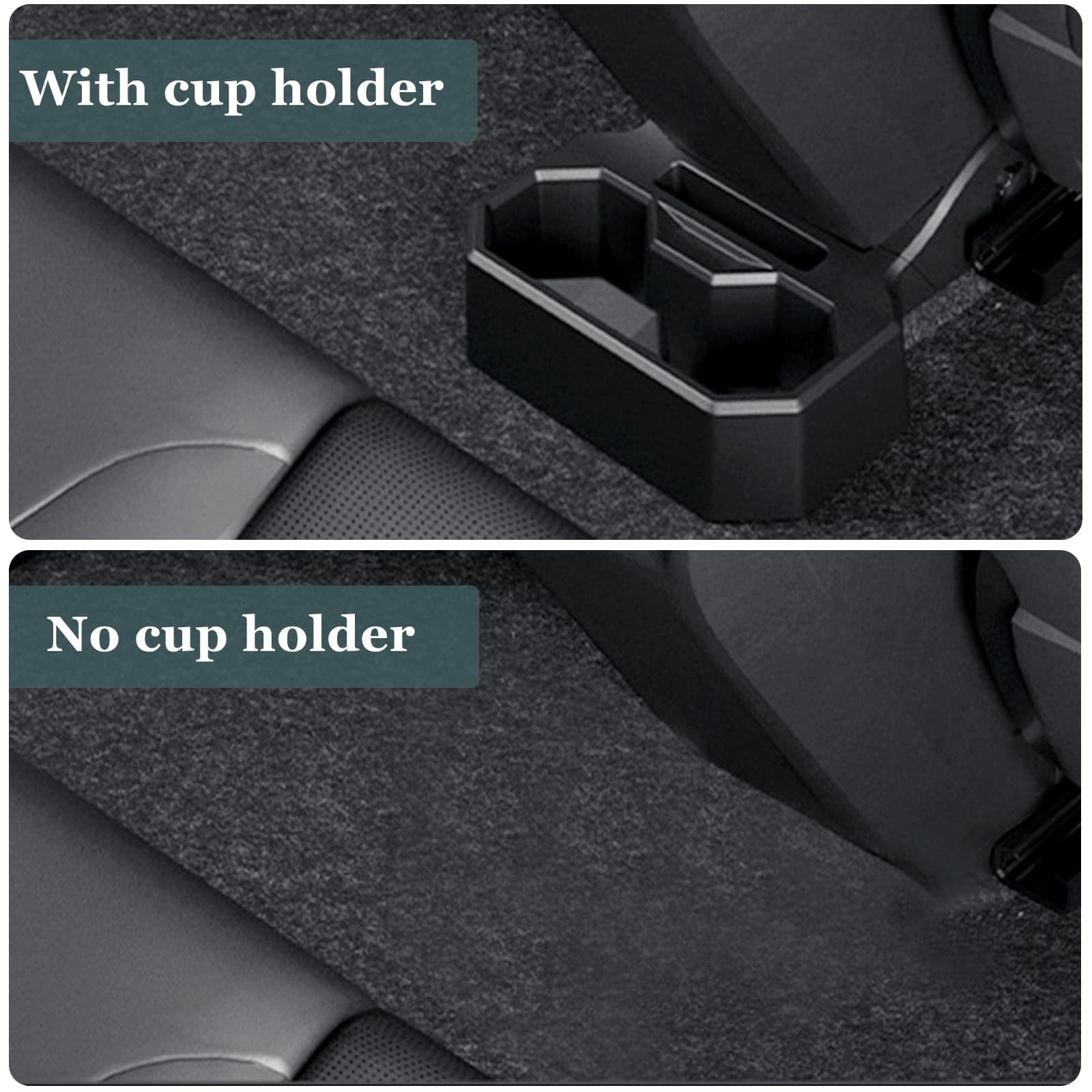 Abystar Soporte para Vasos de Consola de Respaldo con - Imagen 4