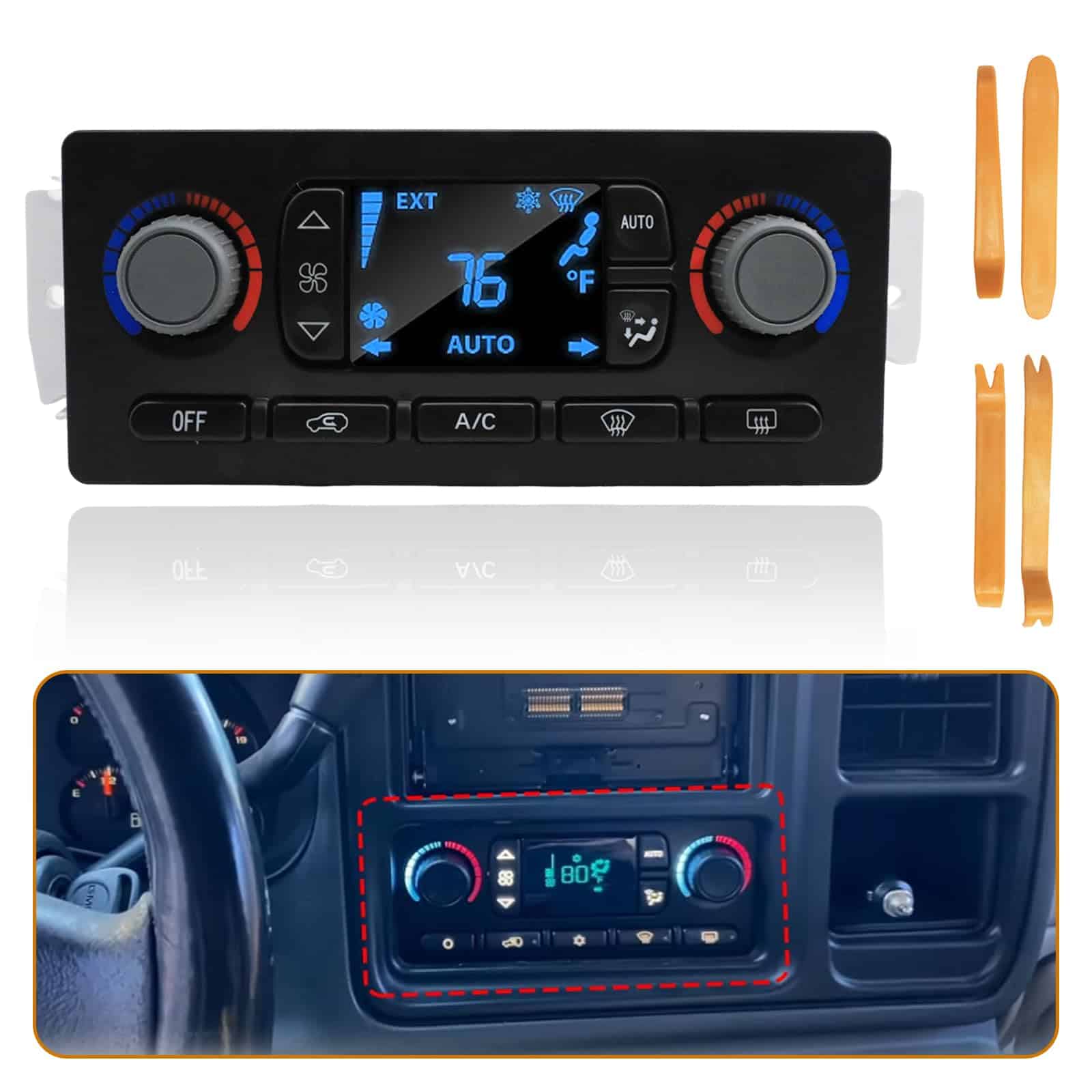 15201969 Módulo de Control de Clima 599-211XD Compatible