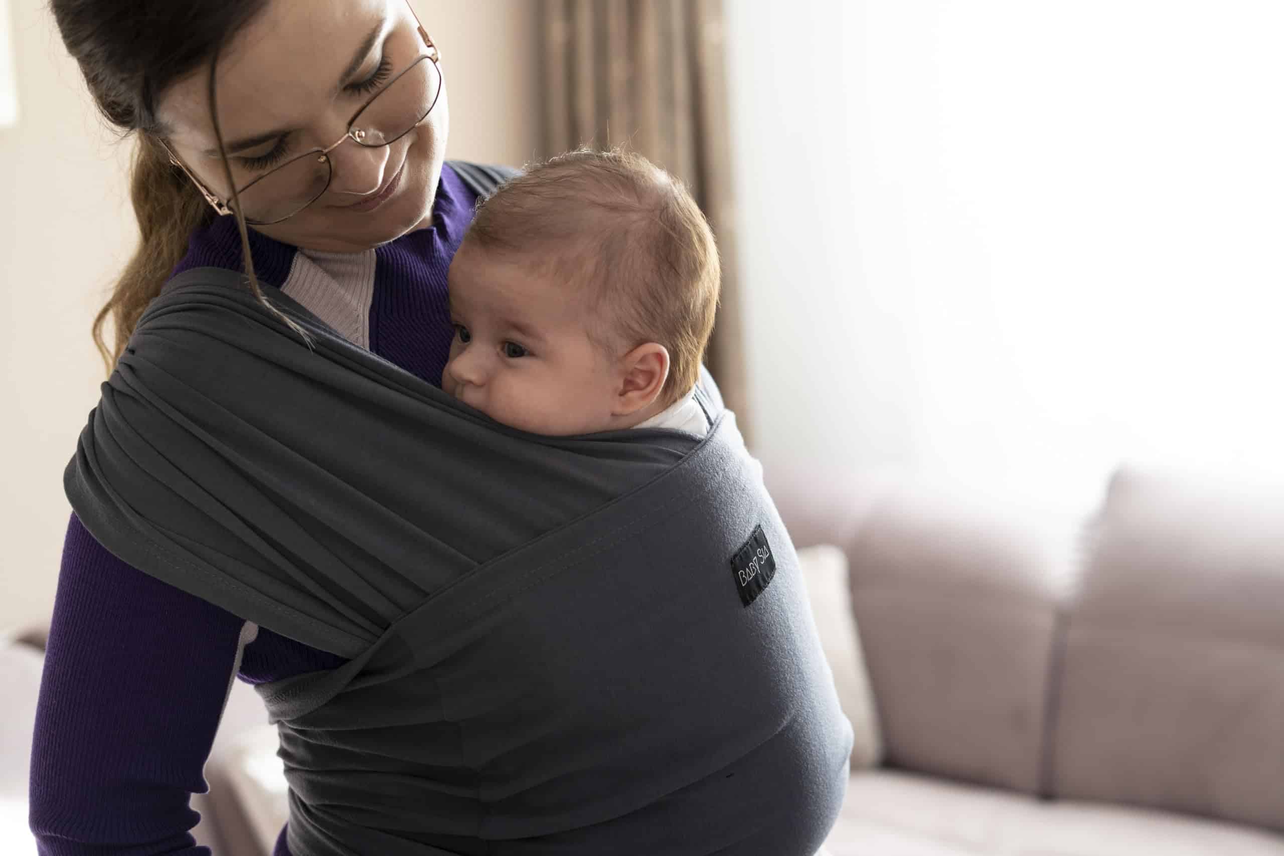 Fular Portabebés Ajustable Premium Baby Sia para Mamá y - Imagen 9