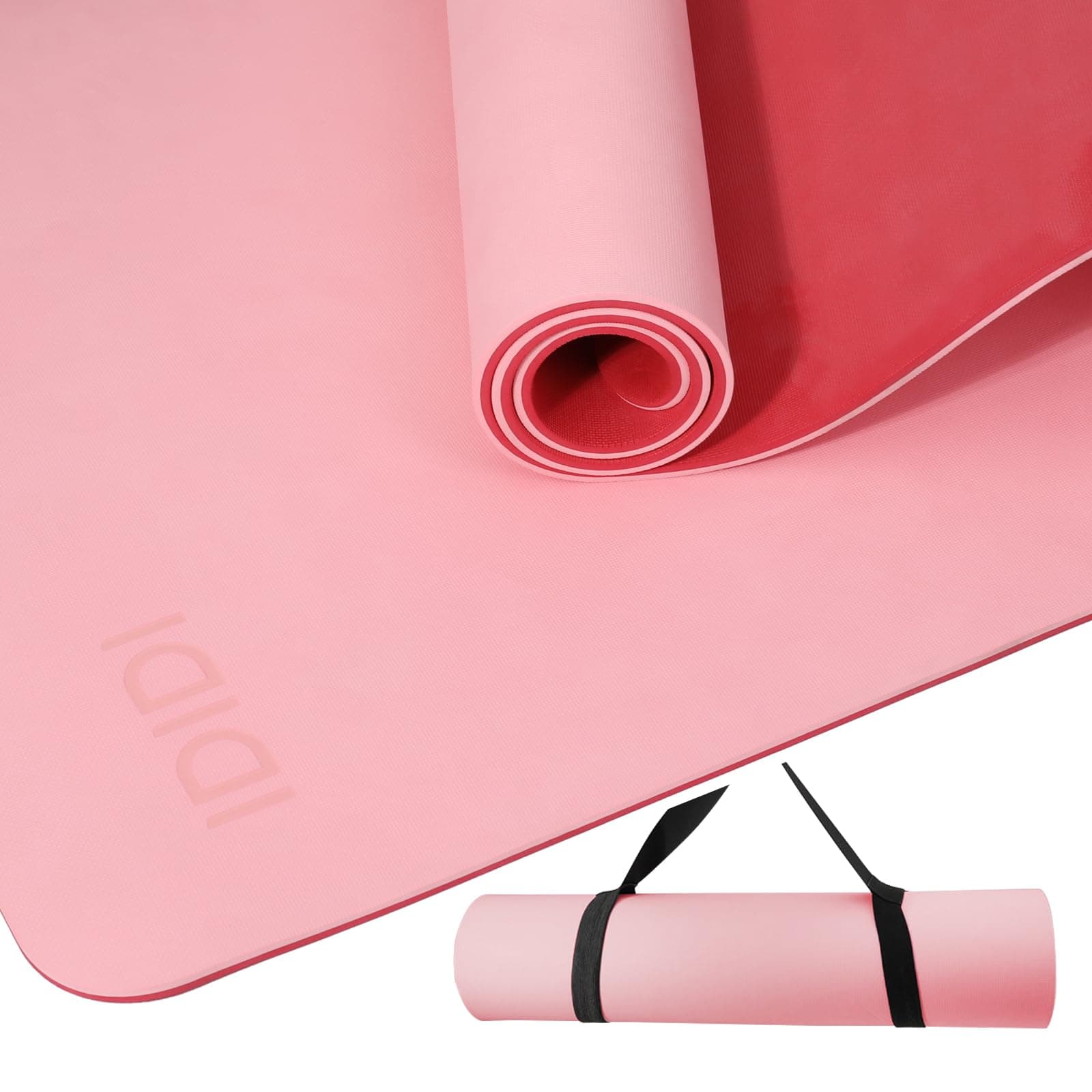 Tapete de Yoga con Correa, Tapete de Ejercicios