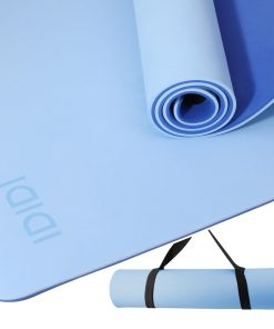 Tapete de Yoga con Correa, Tapete Antideslizante de 8mm de