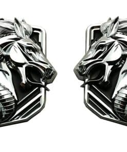 Par de Emblemas Personalizados Cobra Izquierdo Derecho 3D