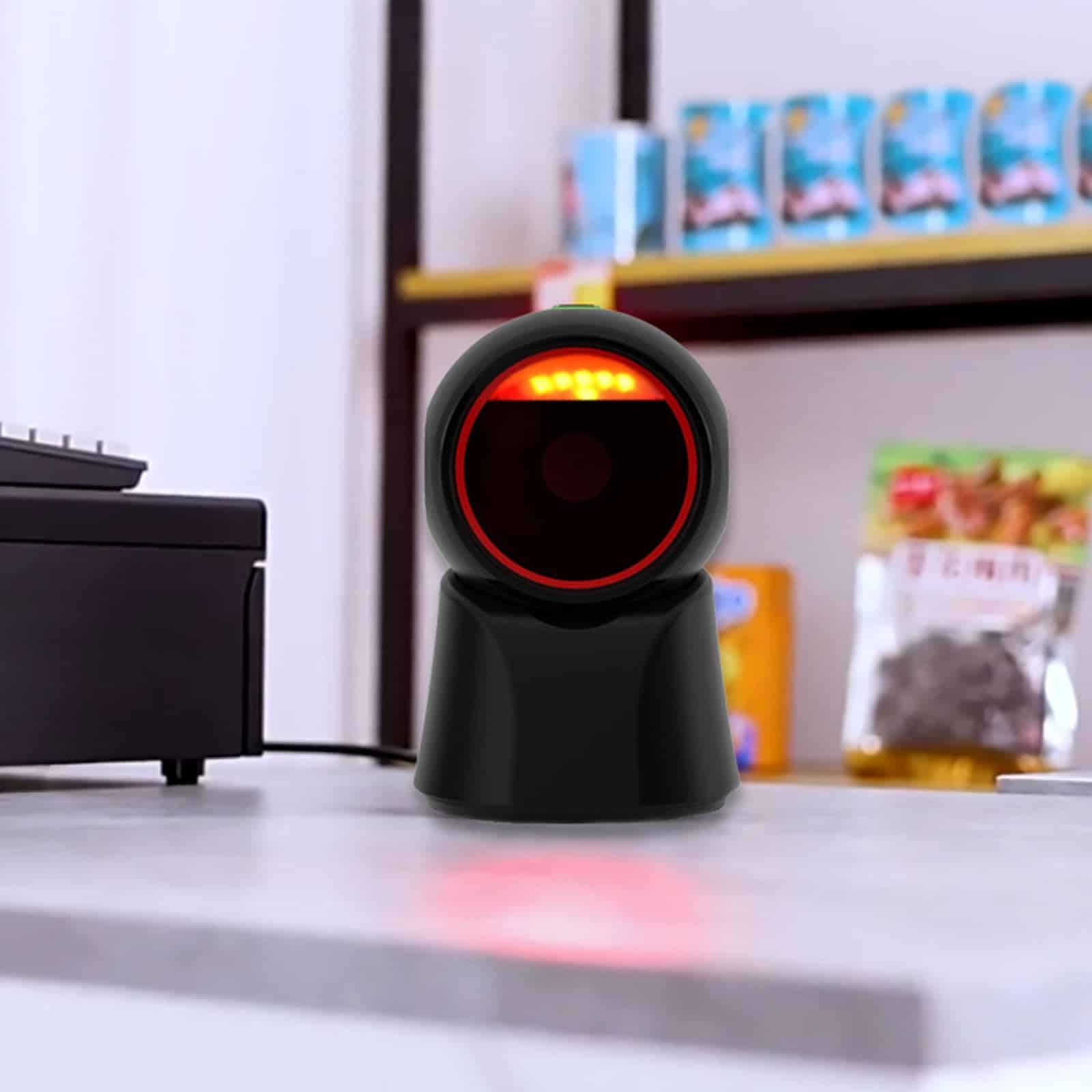 Rabitpos Escáner de Código de Barras 1D 2D de Escritorio, - Imagen 7