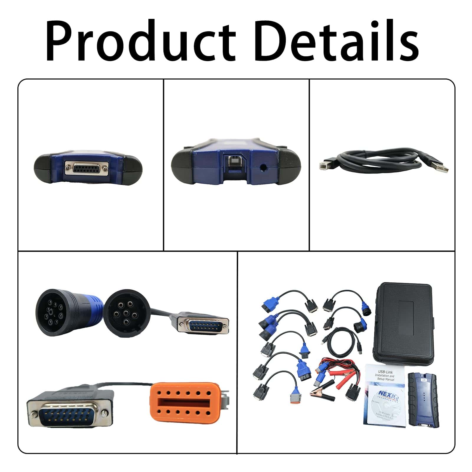 Escáner de Camiones de Servicio Pesado Nexiq USB Link 3 - Imagen 6