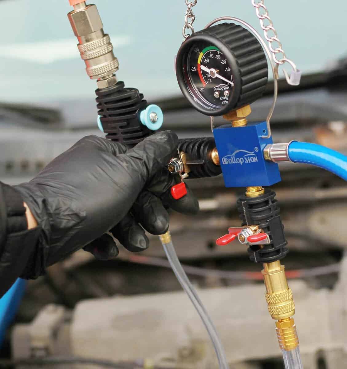 Kit de Prueba de Presión del Radiador Set de Prueba de - Imagen 6