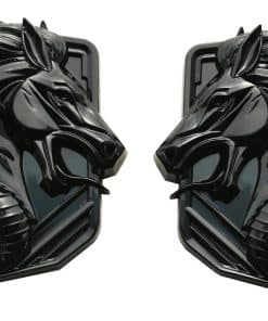 Par de Nuevos Emblemas Personalizados Cobra Izquierdo