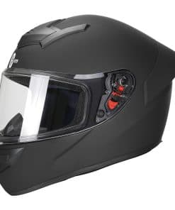 Casco de Motocicleta Integral para Adultos -Negro