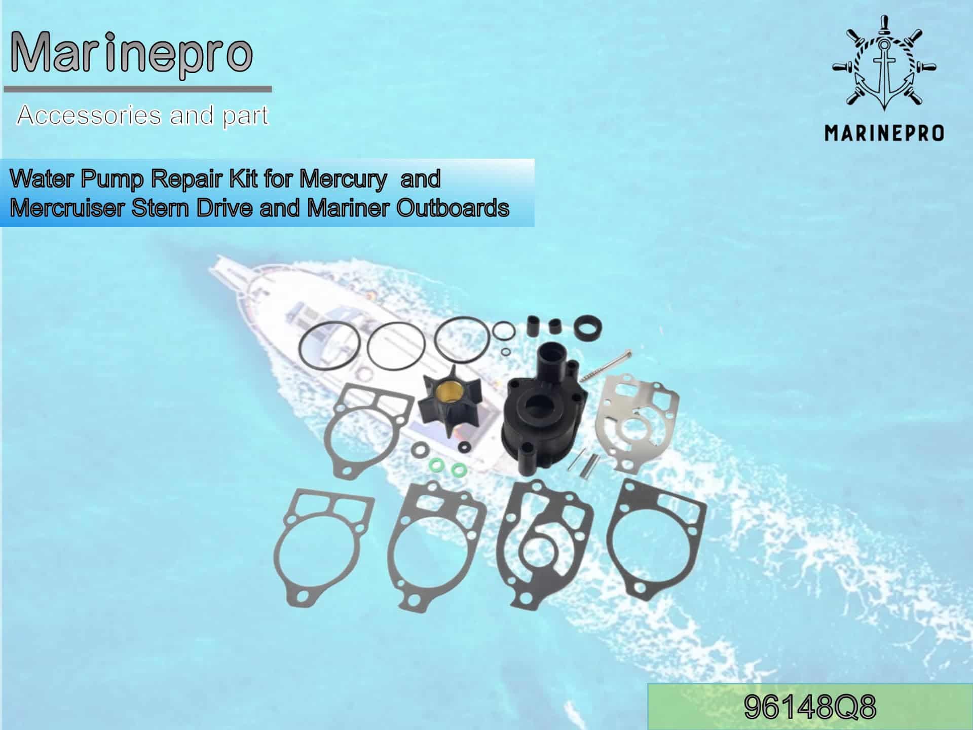 Kit de Reparación de Bomba de Agua Marinepro 96148Q8 para - Imagen 7