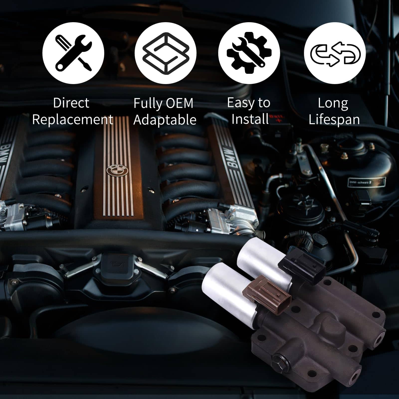 Kit de Solenoide de Transmisión Compatible con Honda Accord - Imagen 6