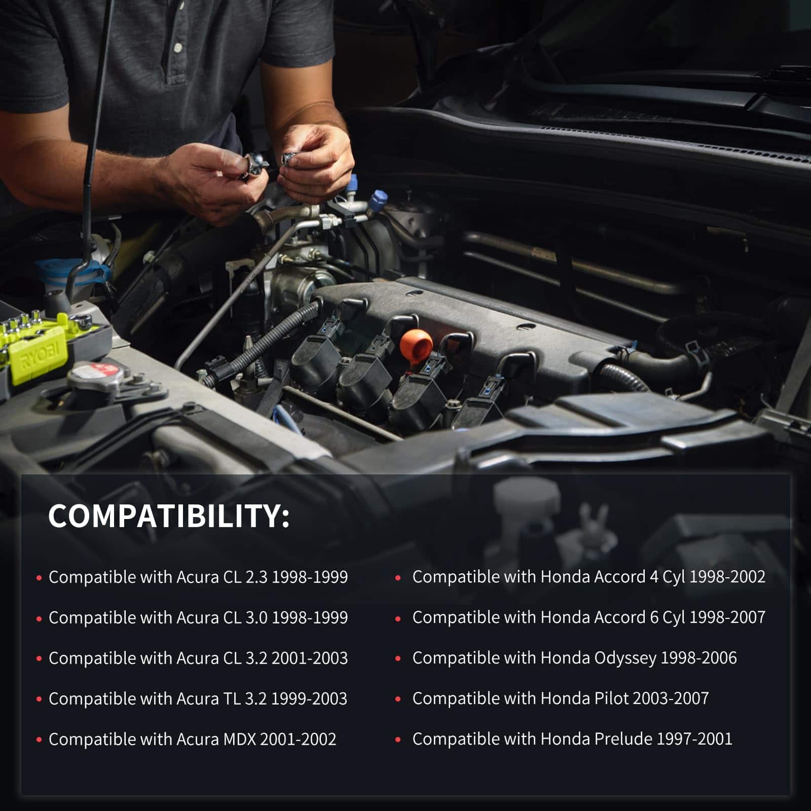 Kit de Solenoide de Transmisión Compatible con Honda Accord - Imagen 5