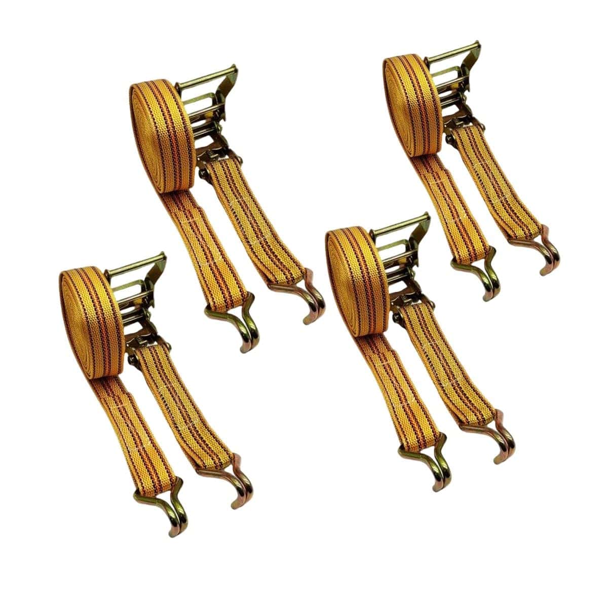 2-4 Pack Correa de Trinquete de 1.6 pulgadas de Ancho