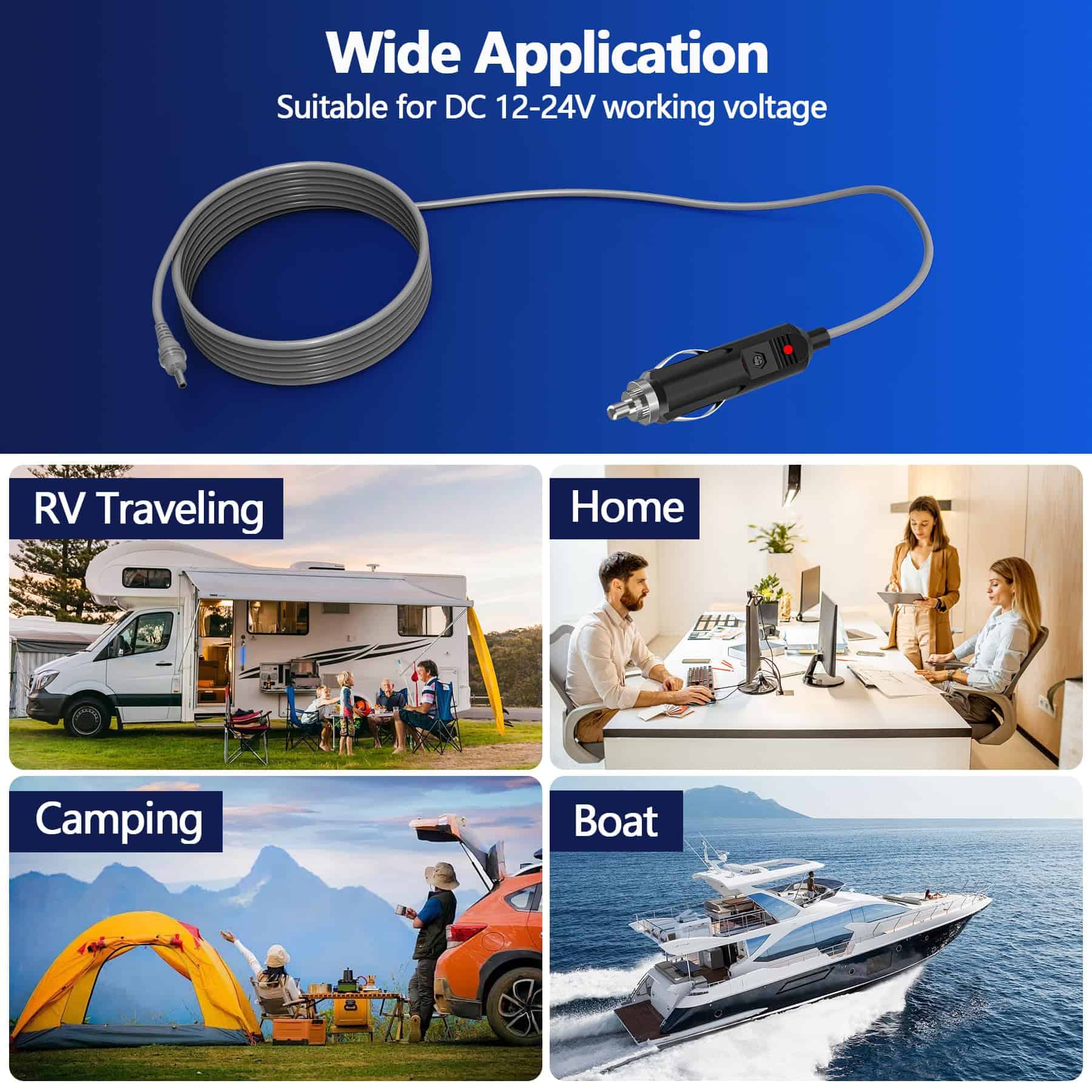 Cable de alimentación DC para Starlink Mini - 3M/10FT - Imagen 8