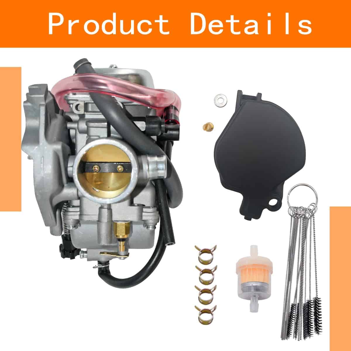 Carburador FINDCARB KVF360 compatible con Kawasaki Prairie - Imagen 3