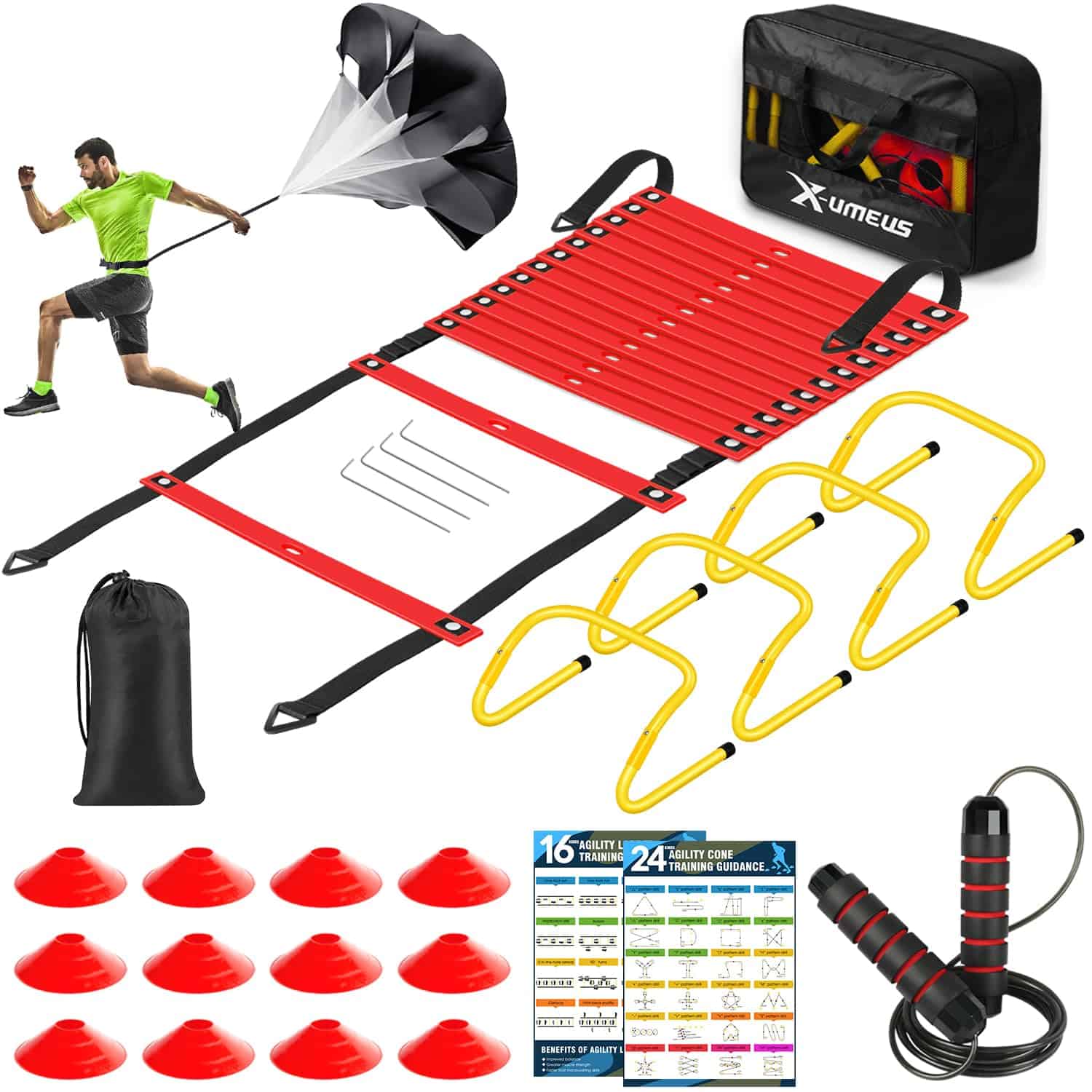 Set de Equipos de Entrenamiento de -Rojo