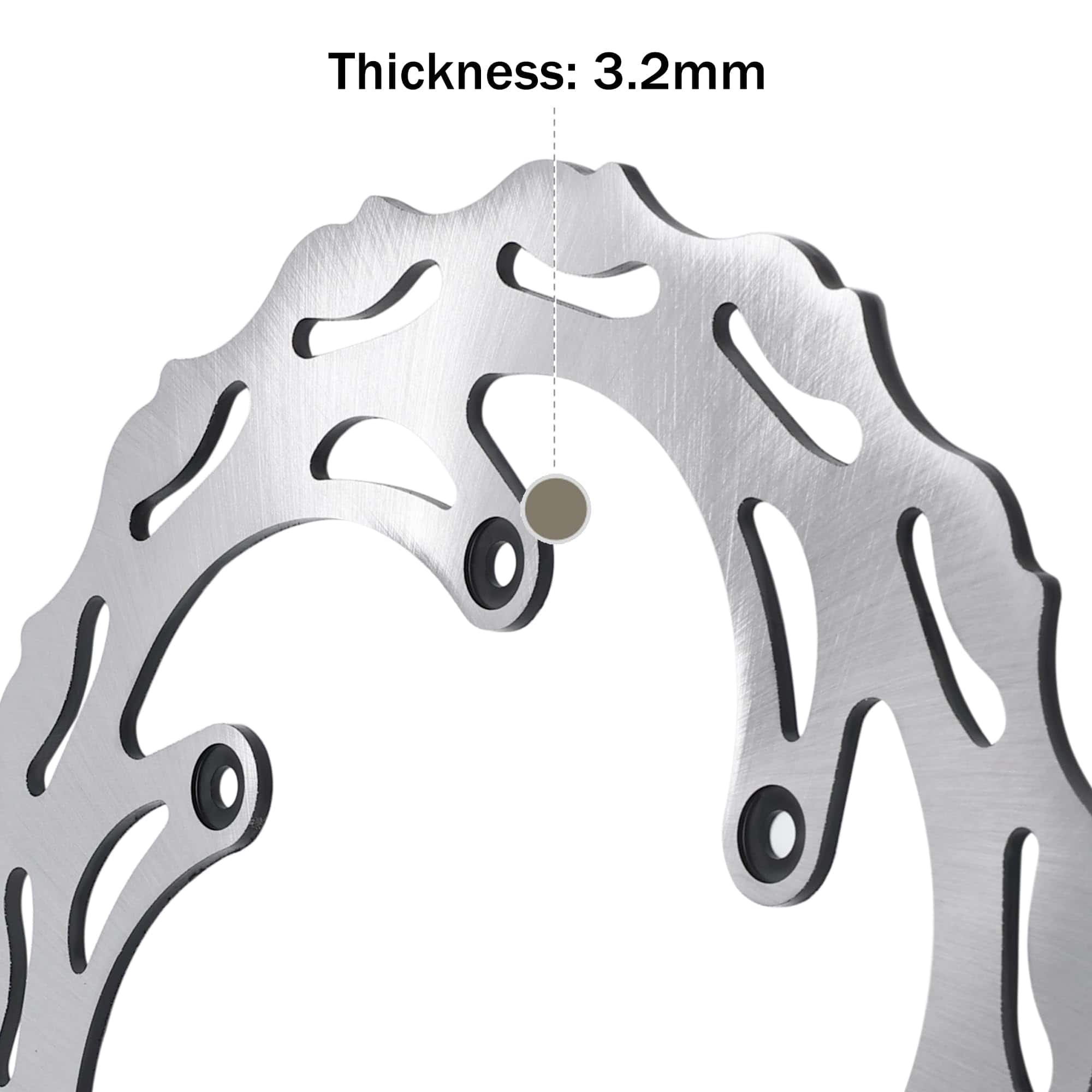 Disco de freno delantero trasero OTINUBEE 220M 260M Kit - Imagen 7