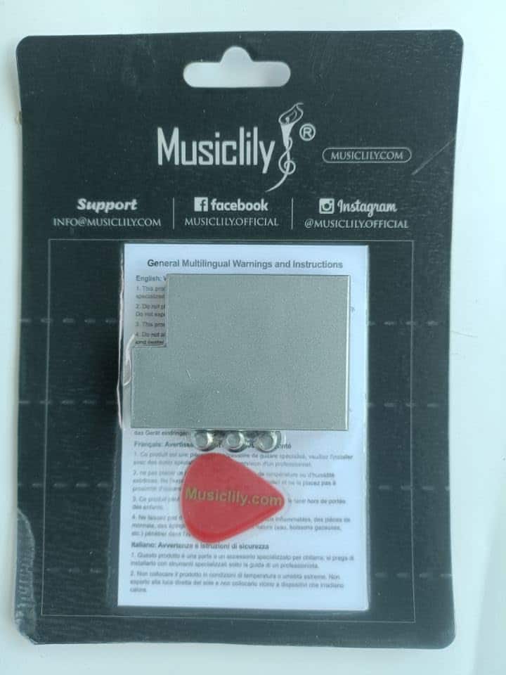 Bloque de Trémolo en Forma de L de Acero Sólido Completo - Imagen 9