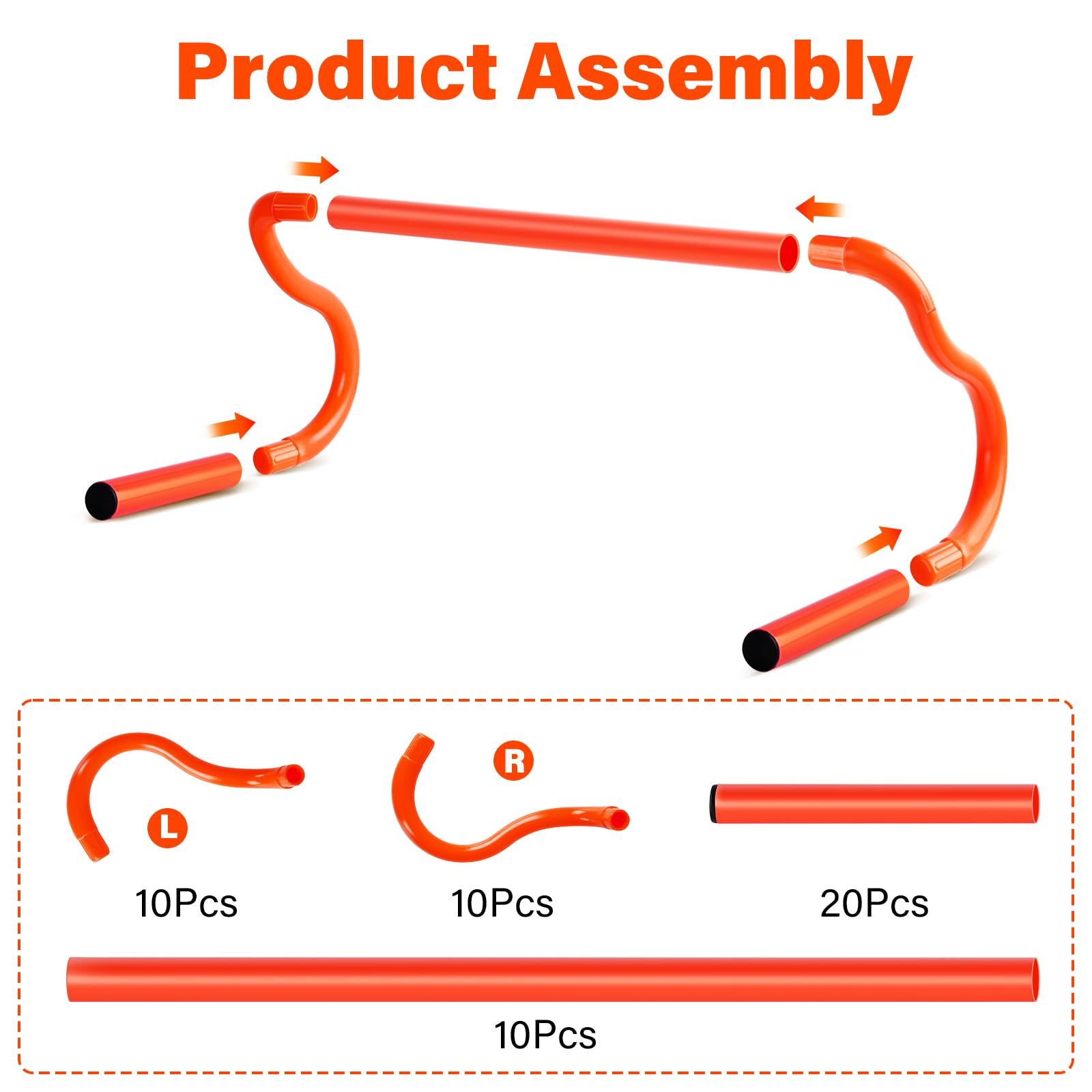 Equipo de Entrenamiento de Agilidad - 10 Vallas de - Imagen 4