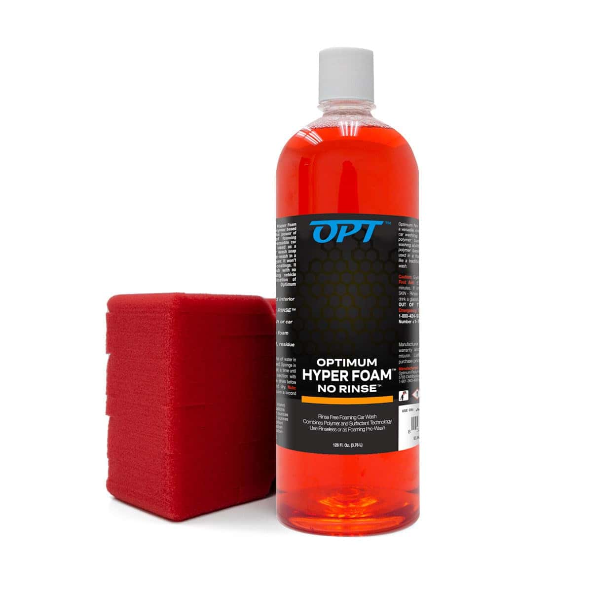 Kit de Limpieza para Autos Optimum Hyper Foam ONR Rinseless