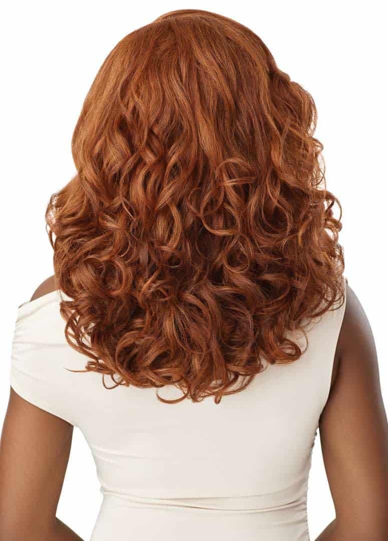 Peluca frontal de encaje Outre - Perfect Hair -NEGRO JET 1 - Imagen 7