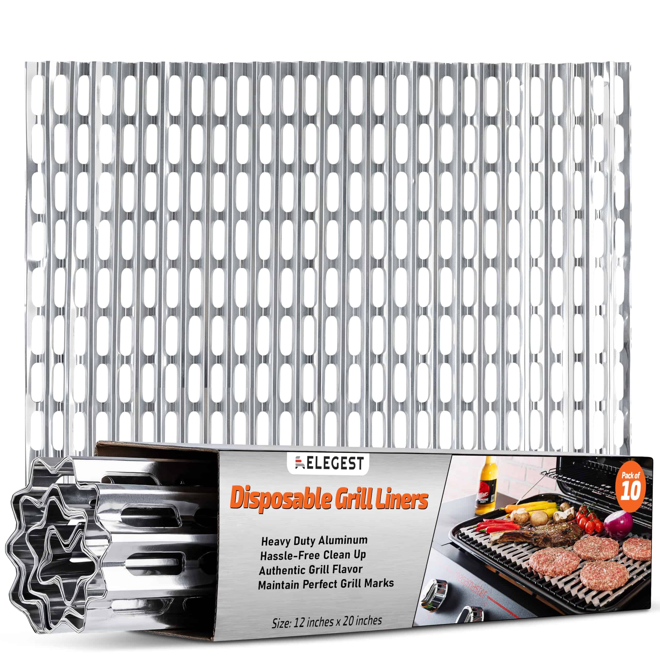 Forros y Toppers de Parrilla desechables de aluminio