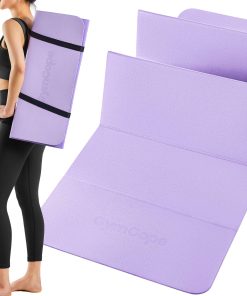 Tapete de Yoga Plegable para Viajes GymCope � 72"x24"x1/4"