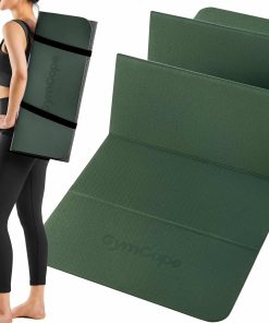 Tapete de Yoga Plegable para Viaje GymCope - 72"x24"x1/4"