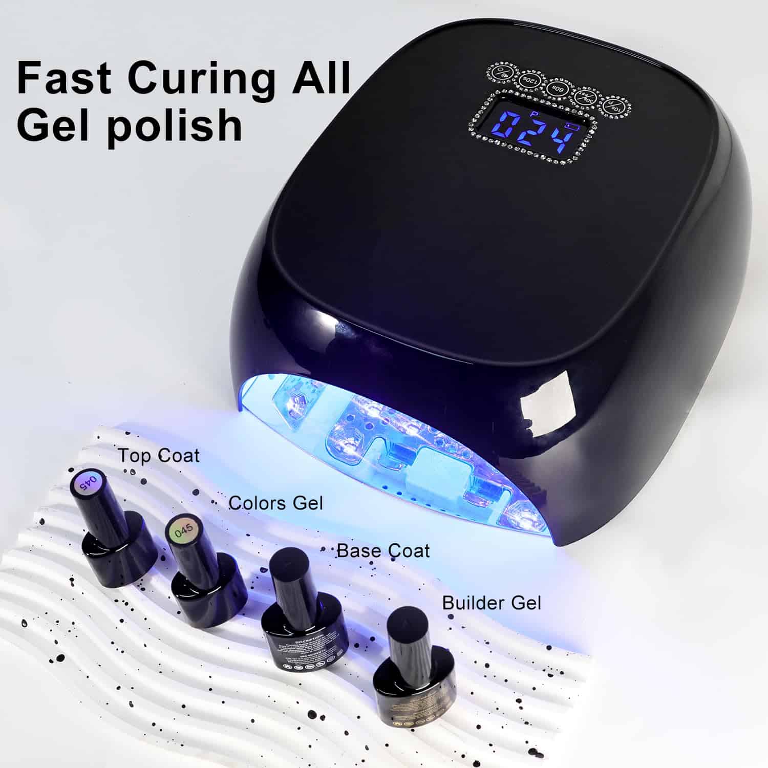 Lámpara de Uñas UV para Gel, LIMEGIRL Lámpara de Uñas - Imagen 7