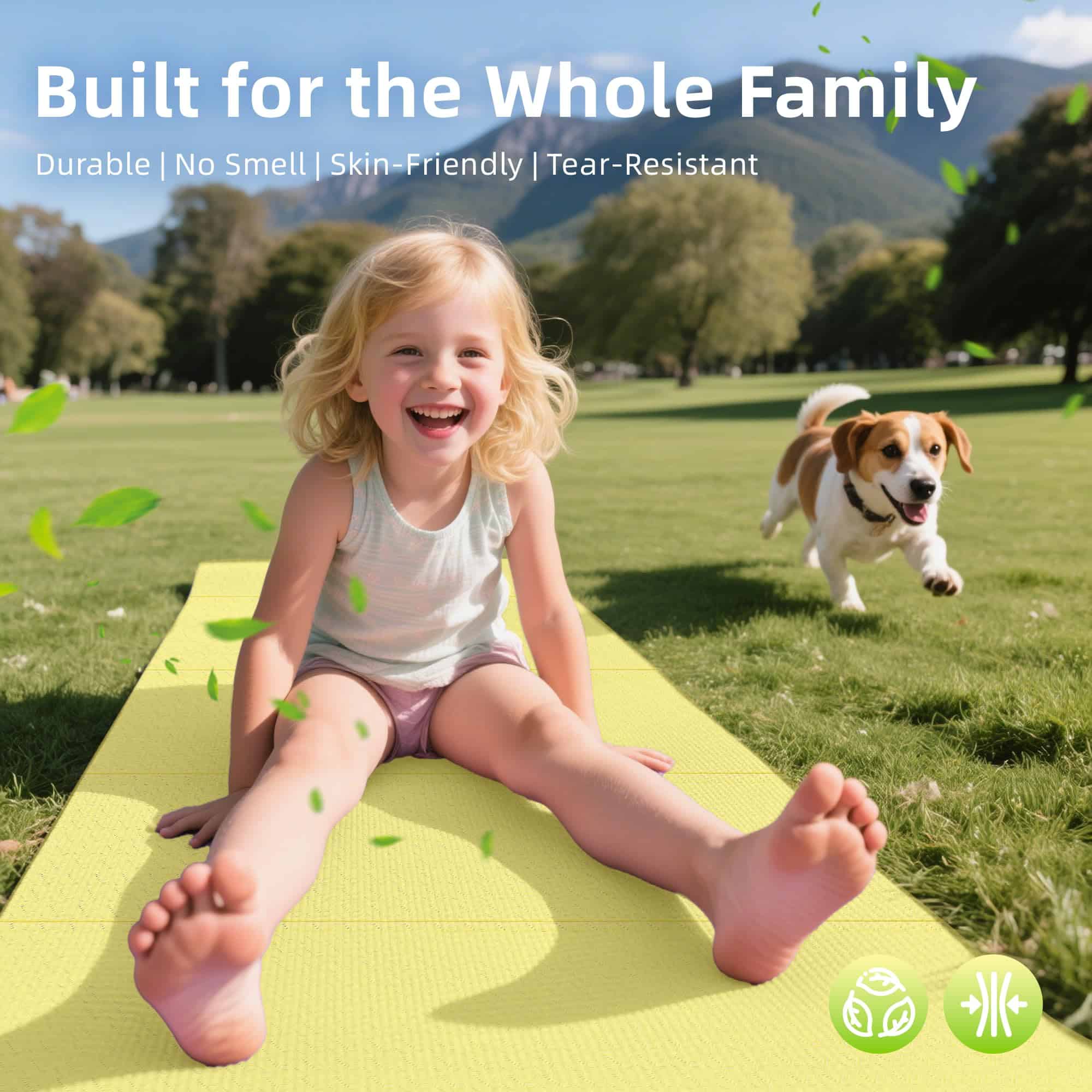 Tapete de Yoga Plegable para Viaje GymCope � 72"x24"x1/4" - Imagen 8