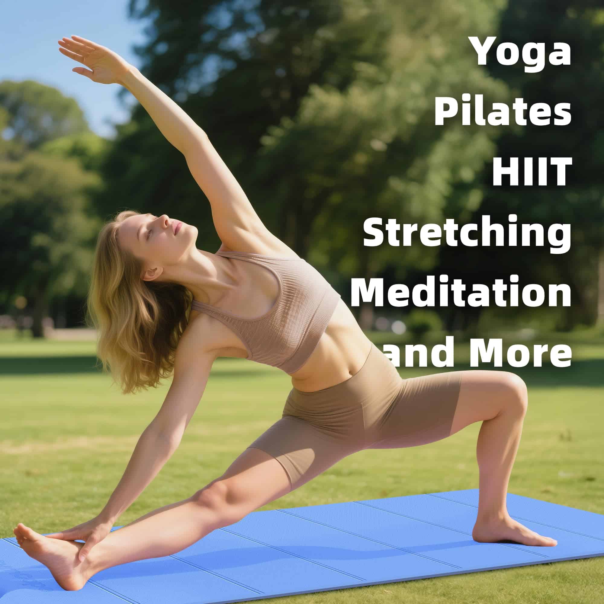 Tapete de Yoga Plegable GymCope - -Azul - Imagen 7