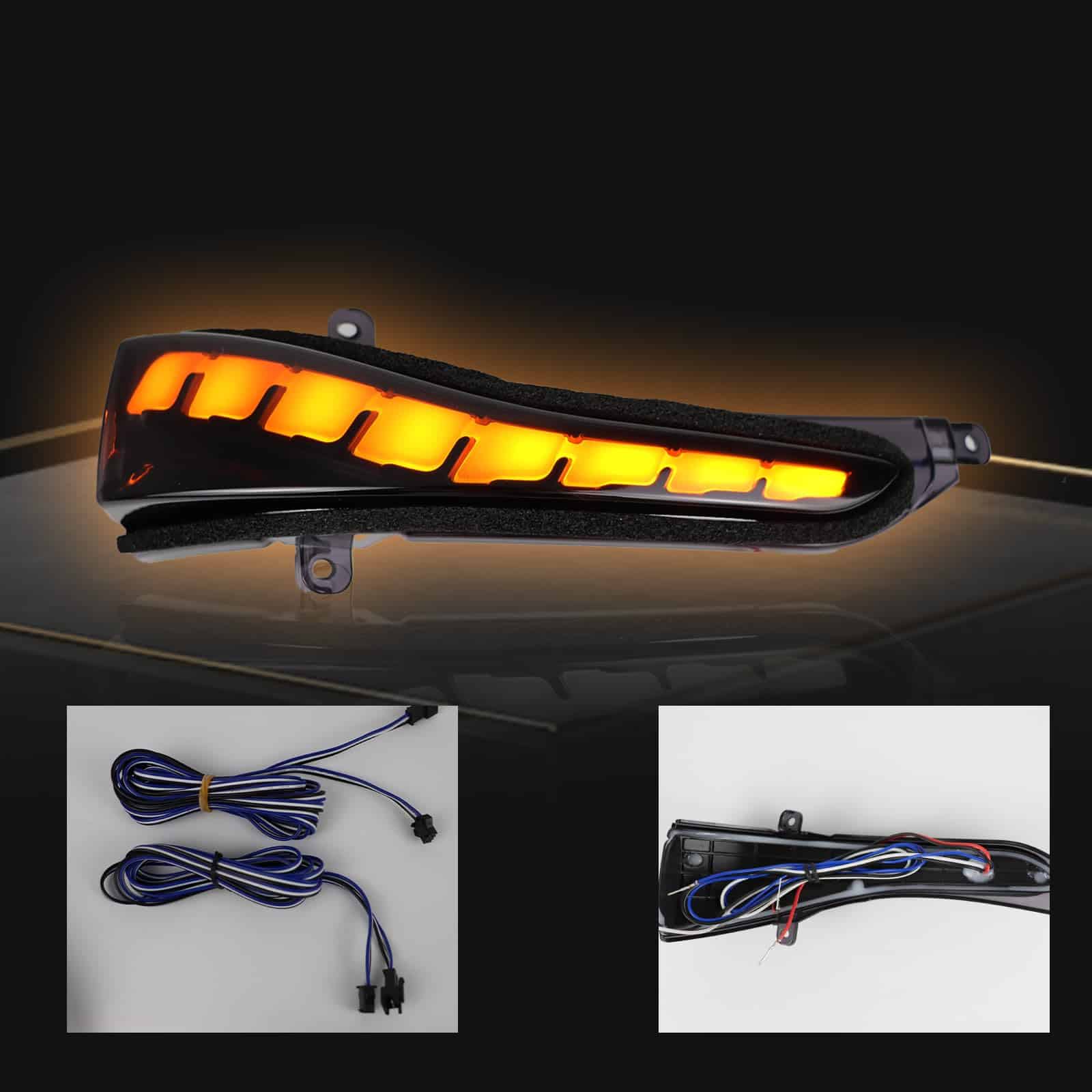 Bombilla de señal de giro secuencial LED de espejo lateral - Imagen 5