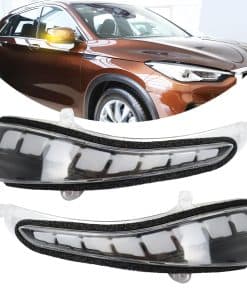 ZDEERAOTO LED Luz de Señal de Giro Secuencial ámbar para