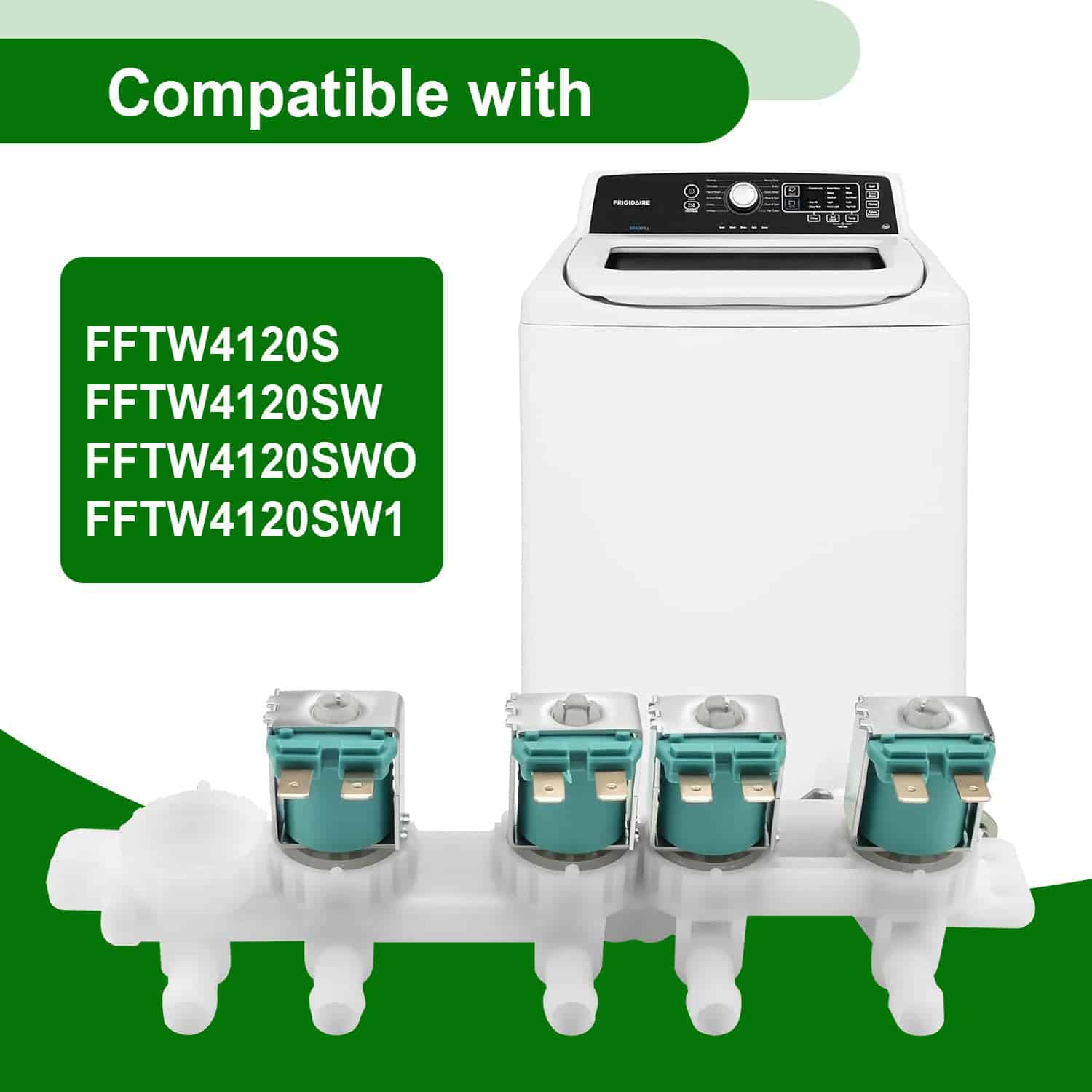 Válvula de entrada de agua para - lavadora - Imagen 6